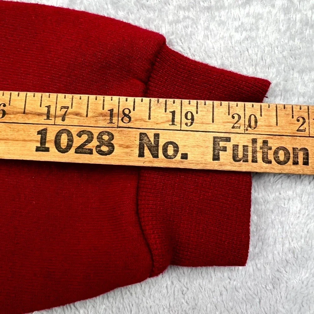 Y2K VTG Russell Athletic USC Trojans Football Team Hoodie Boy XL Red Cotton Logo
